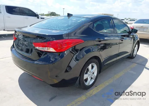 2013 Hyundai Elantra Gls z USA, uszkodzony, nr VIN 5NPDH4AE0DH402752
